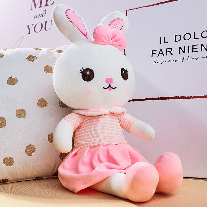 Little White Rabbit Doll Doll Cute Sleeping Doll
