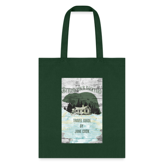 Tote Bag-Travel - forest green