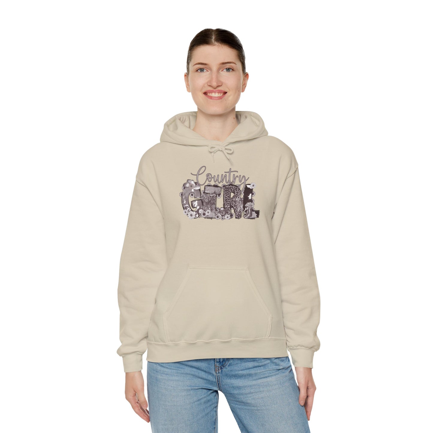 Unisex Hooded outdoor sweatshirt-country girl
