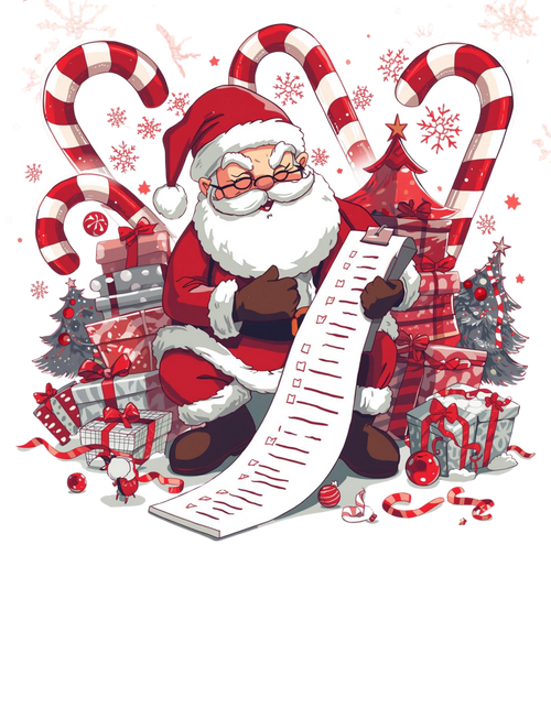 "Naughty List" Funny Christmas T-Shirt