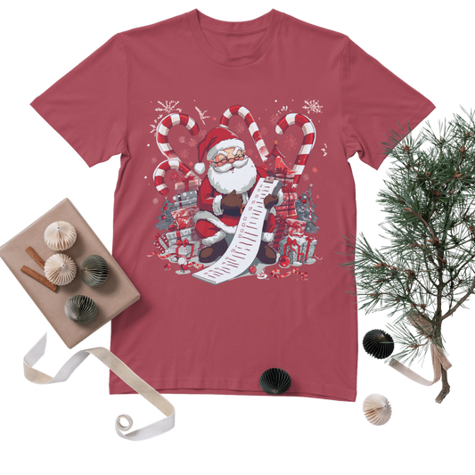 "Naughty List" Funny Christmas T-Shirt