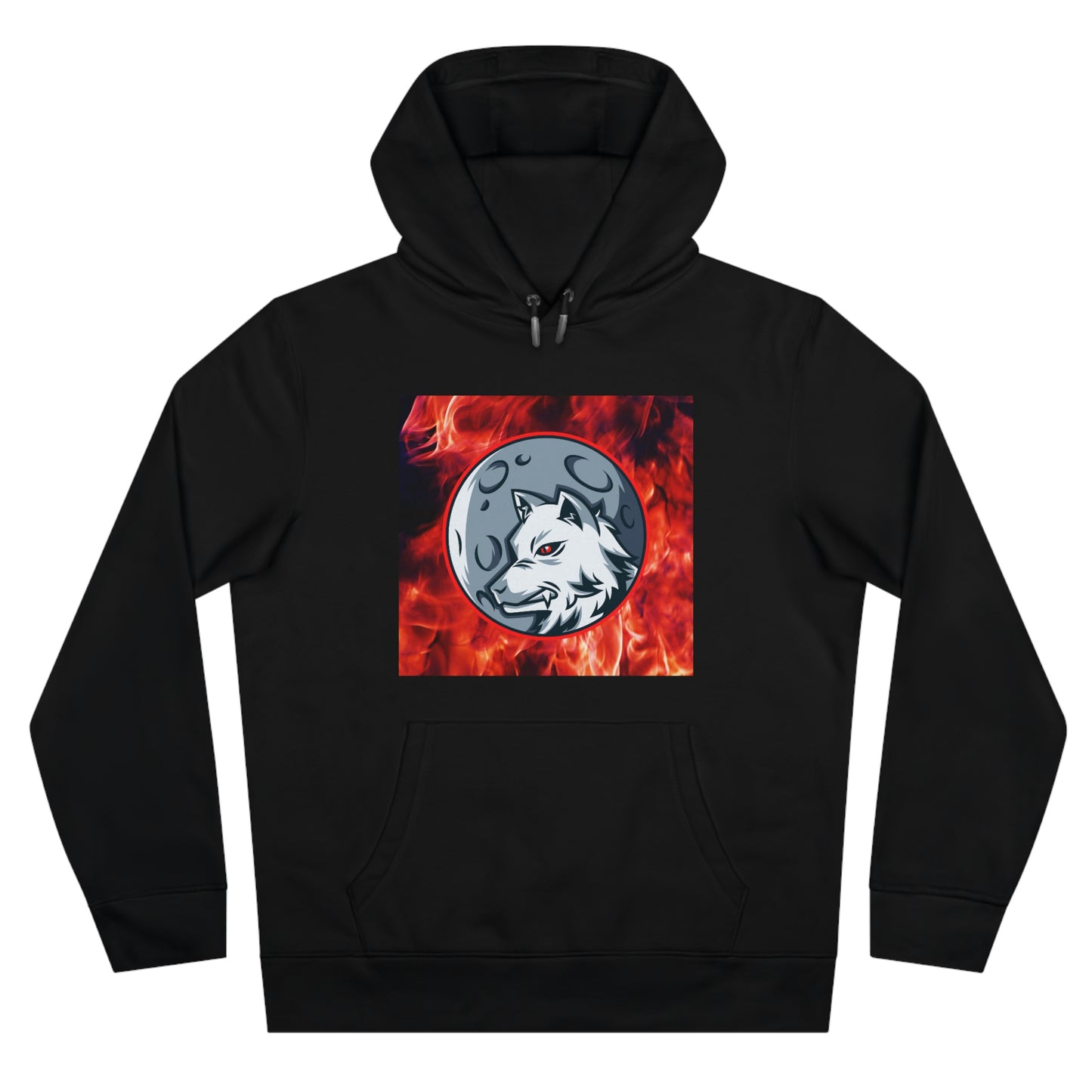King Hooded Sweatshirt-wolf