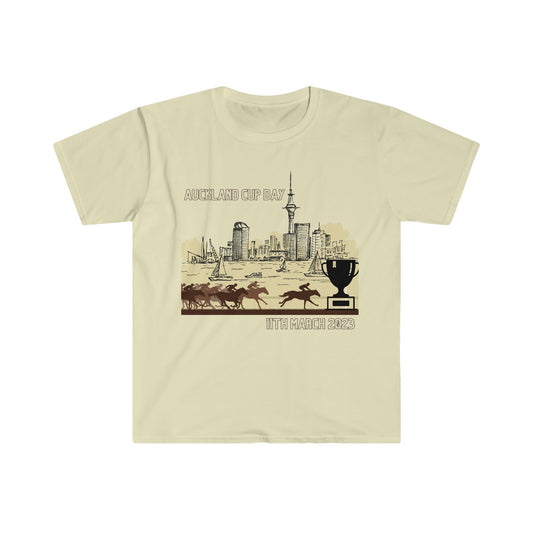 Unisex Softstyle T-Shirt-Auckland Horses-Auckland Cup Day