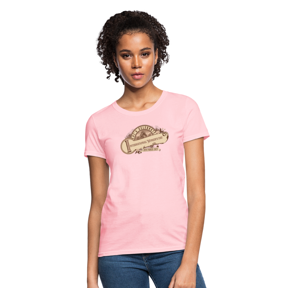Women's T-Shirt-International-Women's day - pink