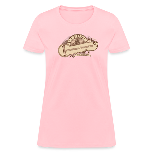 Women's T-Shirt-International-Women's day - pink