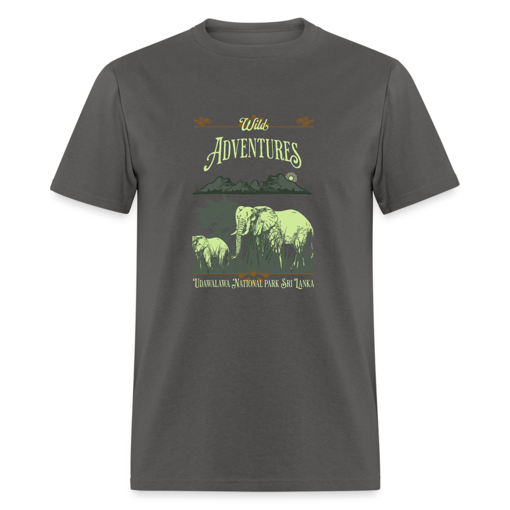 Unisex Classic T-Shirt-Wild Adventures - charcoal