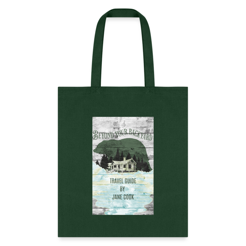 Tote Bag-Travel - forest green